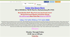 Desktop Screenshot of marketstreetmusic.com